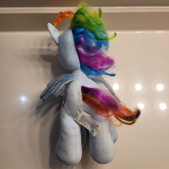 Rainbow Dash MY LITTLE PONY x BUILD A BEAR WORKSHOP Plush 2013 - Picture 12 of 14